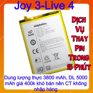 Pin Webphukien cho Vsmart Joy 3, Live 4 - BVSM-430 5000mAh 